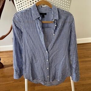 J Crew Checkered Shirt